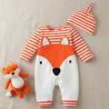 Enterizo de Zorrito Manga Larga con Gorrito Included