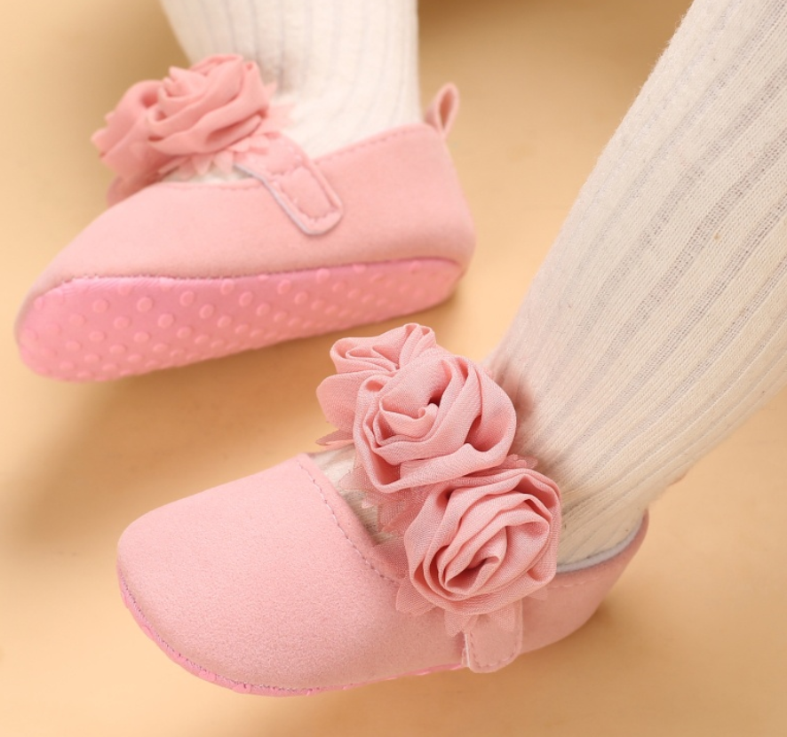 Zapatos de Encaje para Bebé Niña – Primeros Pasos