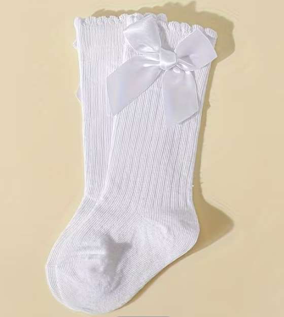 Set de 3 Pares de Calcetines con Lavzo para Bebé Niña