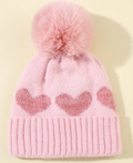 Gorro Tejido para Bebé con Pompon