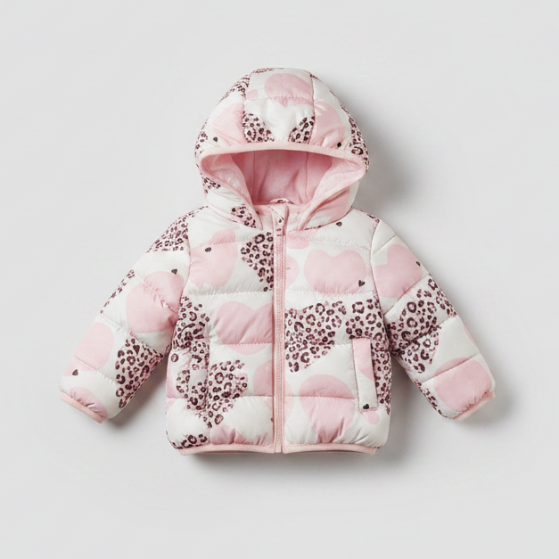 Chaqueta de Corazones con Capucha