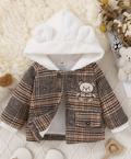 Chaqueta de Peluche con Capucha para Bebé