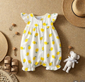Mameluco de Verano para Bebé con Estampado de Frutas (Limón)