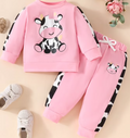 Conjunto de Sudadera y Pantalón de Vaca  – 2 Piezas