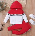 Conjunto Deportivo Infantil Rojo (2 Piezas)