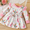 Vestido de Unicornio Manga Larga