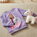 Sudadera Barbie Copos de Nieve Morada