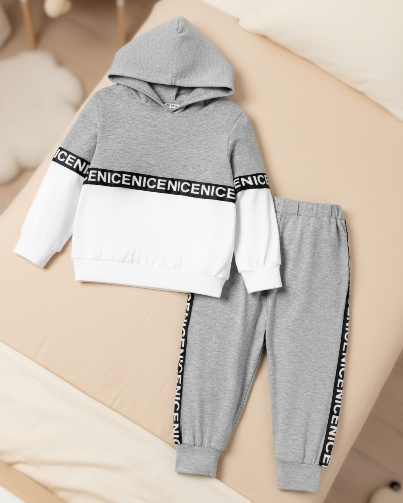Conjunto Deportivo Urbano "Nice" con Capucha y Joggers (2 Piezas)