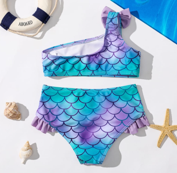 Traje de Baño de Sirena (2 piezas)
